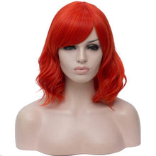 Load image into Gallery viewer, 14 Inches Short Wig with Bangs