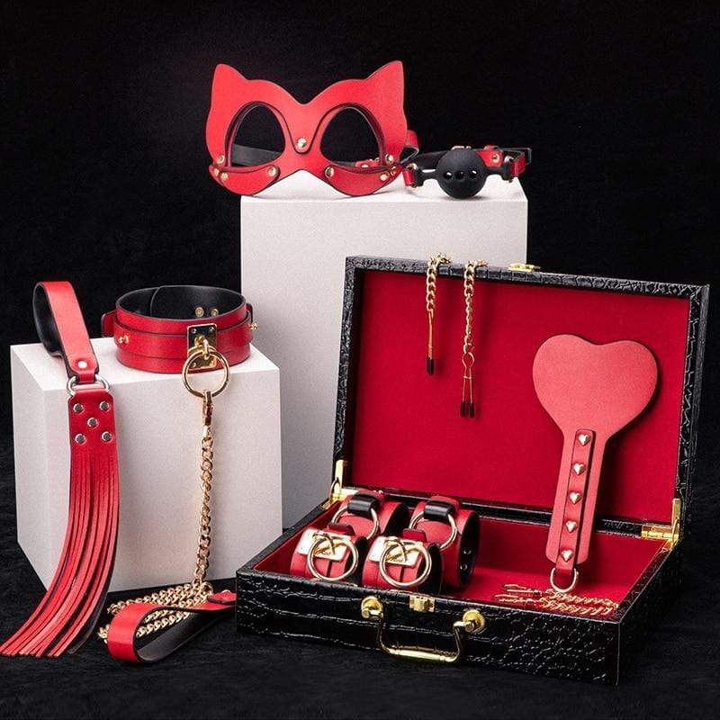 Luxurious Playset BDSM Toy Bag CHASTITY CAGE CO Luxurious Playset BDSM Toy Bag CHASTITY CAGE CO
