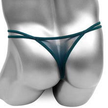 Load image into Gallery viewer, Embroidered Crotchless Thong