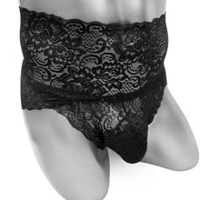 Load image into Gallery viewer, High Waist Lace Sissy Panties