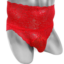 Load image into Gallery viewer, High Waist Lace Sissy Panties