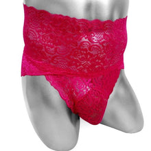 Load image into Gallery viewer, High Waist Lace Sissy Panties