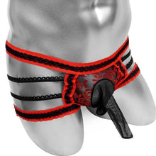 Load image into Gallery viewer, Mens Penis Sleeve Lingerie Lace Sexy Sissy Panties