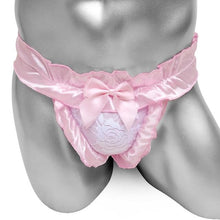 Load image into Gallery viewer, Fril Lace Lingerie Sissy Knickers G-string