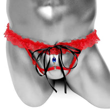 Load image into Gallery viewer, Funny Lace Mens Thong