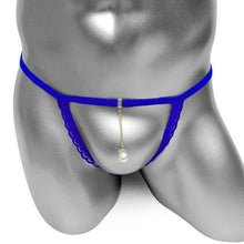 Load image into Gallery viewer, Lace Mens Enlargement Cockring Thong