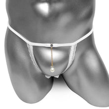 Load image into Gallery viewer, Lace Mens Enlargement Cockring Thong