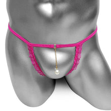 Load image into Gallery viewer, Lace Mens Enlargement Cockring Thong