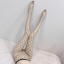 Load image into Gallery viewer, Sexy Sissy Fishnet Pantyhose
