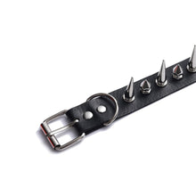 Load image into Gallery viewer, Spiked Vegan Leather Submissive Collar