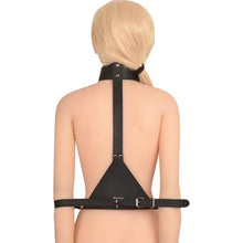 Load image into Gallery viewer, Adjustable Leather Bondage Harness