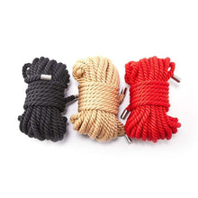Load image into Gallery viewer, Soft Cotton 10-Meters Shibari Rope
