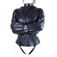 Load image into Gallery viewer, Colored Leather Harness BDSM Straitjacket