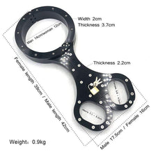 Load image into Gallery viewer, Black Scissor-Type Bondage Pillory