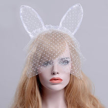 Load image into Gallery viewer, Playmate Fantasy Lace Bunny Mask