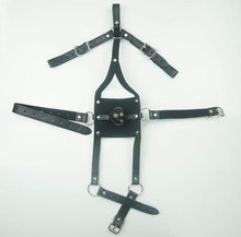 Load image into Gallery viewer, Sadistic Human Muzzle Harness