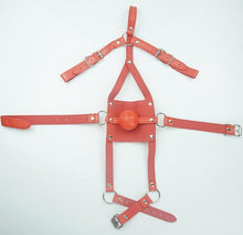 Load image into Gallery viewer, Sadistic Human Muzzle Harness