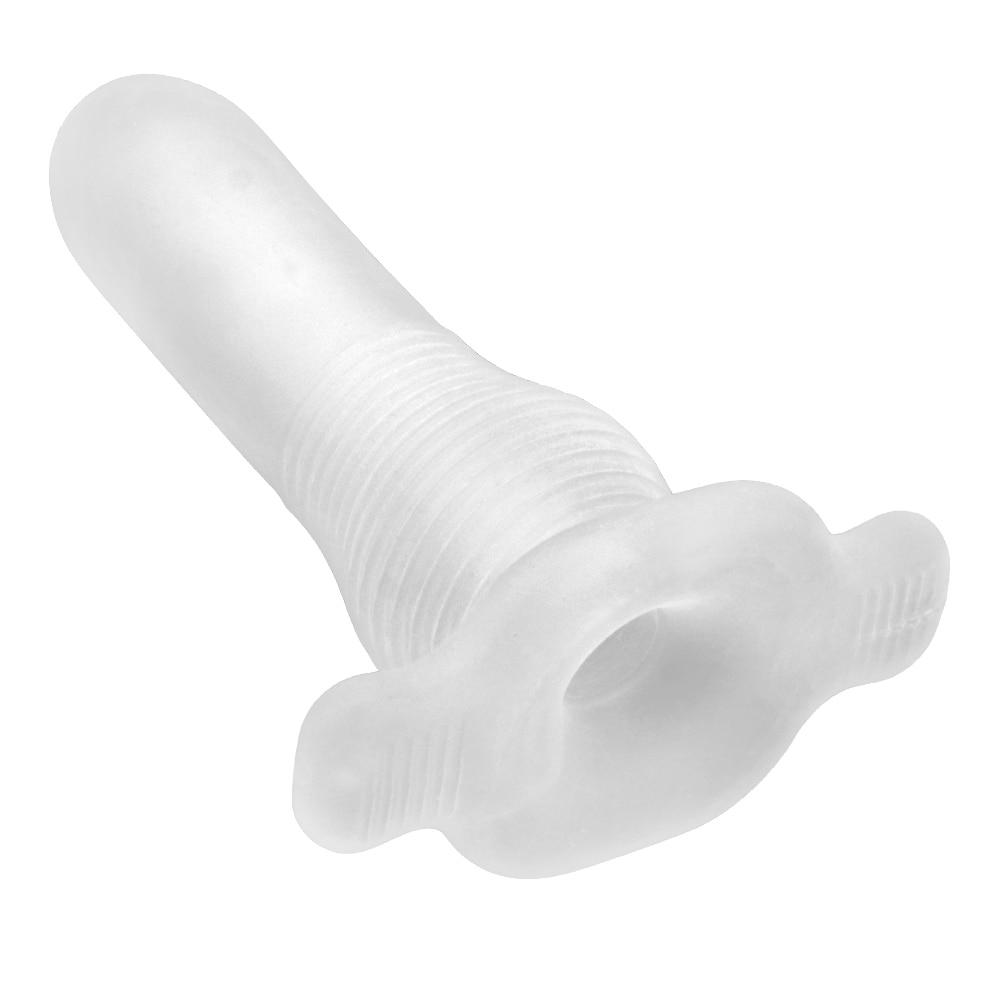 TPE Anus Dilator Hollow Anal Plug Massager CHASTITY CAGE CO TPE Anus Dilator Hollow Anal Plug Massager CHASTITY CAGE CO