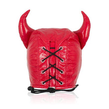 Load image into Gallery viewer, Devilish Lust Fetish Hood