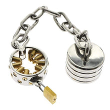 Load image into Gallery viewer, Spiked Ball Stretcher Shackle