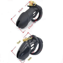 Load image into Gallery viewer, Silicone Sissy Male Chastity Device 2.76 inches and 3.74 inches long