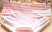 Load image into Gallery viewer, Sissy Striped Panties w/ Bow