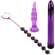 Load image into Gallery viewer, Anal Plug Vibrator Set
