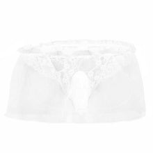 Load image into Gallery viewer, Lace Flower Organza G-string Bikini