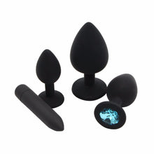 Load image into Gallery viewer, 4 Pcs Sissy Butt Plug Set