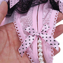 Load image into Gallery viewer, crossdressing sissy lingerie Crotchless panties
