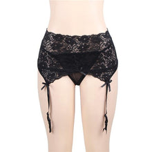 Load image into Gallery viewer, Lace Sissy Garter Set