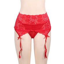 Load image into Gallery viewer, Lace Sissy Garter Set
