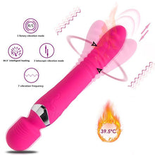 Load image into Gallery viewer, Rotation Heated Dildo Vibrator