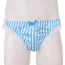Load image into Gallery viewer, "Sissy Gina" Ruffle Lace Stripe Pattern