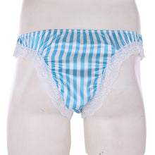 Load image into Gallery viewer, "Sissy Gina" Ruffle Lace Stripe Pattern