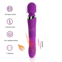 Load image into Gallery viewer, Rotation Heated Dildo Vibrator