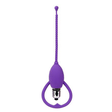 Load image into Gallery viewer, Colorful Vibrating Beaded Penis Plug