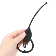 Load image into Gallery viewer, Colorful Vibrating Beaded Penis Plug