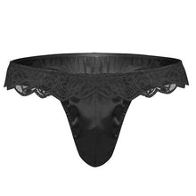 Load image into Gallery viewer, Shiny Satin Ruffle Lace Bikini
