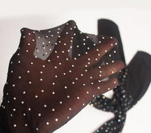 Load image into Gallery viewer, Sissy Night Out Rhinestone Pantyhose