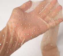 Load image into Gallery viewer, Sissy Night Out Rhinestone Pantyhose