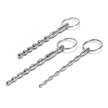 Load image into Gallery viewer, Beaded Prince Wand With Cock Ring 5.12 Inches to 5.31 Inches Long