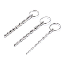 Load image into Gallery viewer, Beaded Prince Wand With Cock Ring 5.12 Inches to 5.31 Inches Long