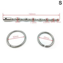 Load image into Gallery viewer, Beaded Prince Wand With Cock Ring 5.12 Inches to 5.31 Inches Long