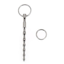 Load image into Gallery viewer, Beaded Prince Wand With Cock Ring 5.12 Inches to 5.31 Inches Long