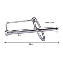 Load image into Gallery viewer, Hollow Stainless Urethra Stretcher Penis Plug