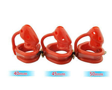 Load image into Gallery viewer, The Eager Wiener Silicone Cock Cage 2.56 inches long