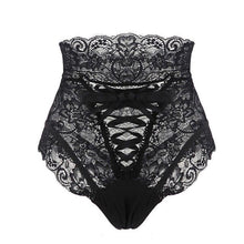 Load image into Gallery viewer, "Sissy Zoe" Culotte High Waist Lace Panties
