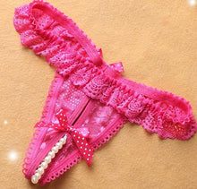 Load image into Gallery viewer, Crotchless G-String