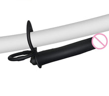 Load image into Gallery viewer, 10 Speed Double Penetration Strap On Dildo